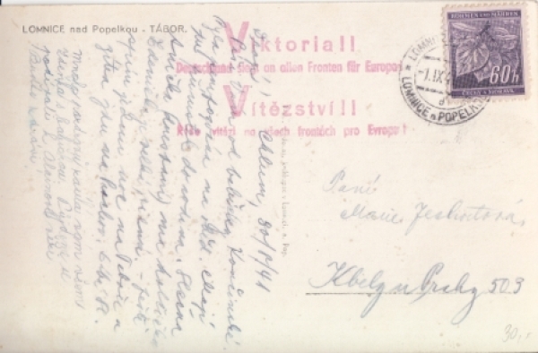 Lomnice nad Popelkou 1941 95 042 ●